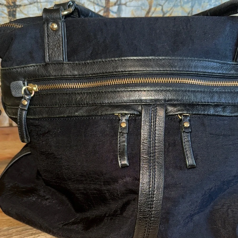 Black Women’s Tote Bag with Gold Hardware - Designer Style